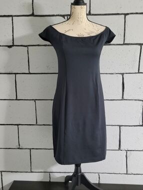 BUNDLE SALE! Open Edit -Classic Scoop Neck Little Black Dress Sz M